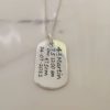 Cadena dije militar plata 9.25 personalizado - Imagen 5
