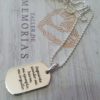 Cadena dije militar plata 9.25 personalizado - Imagen 3