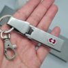 Llavero Victorinox de acero inoxidable