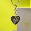 Llavero Corazón Clásico de acero inoxidable - Imagen 4